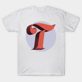 Letter T Monogram T-Shirt